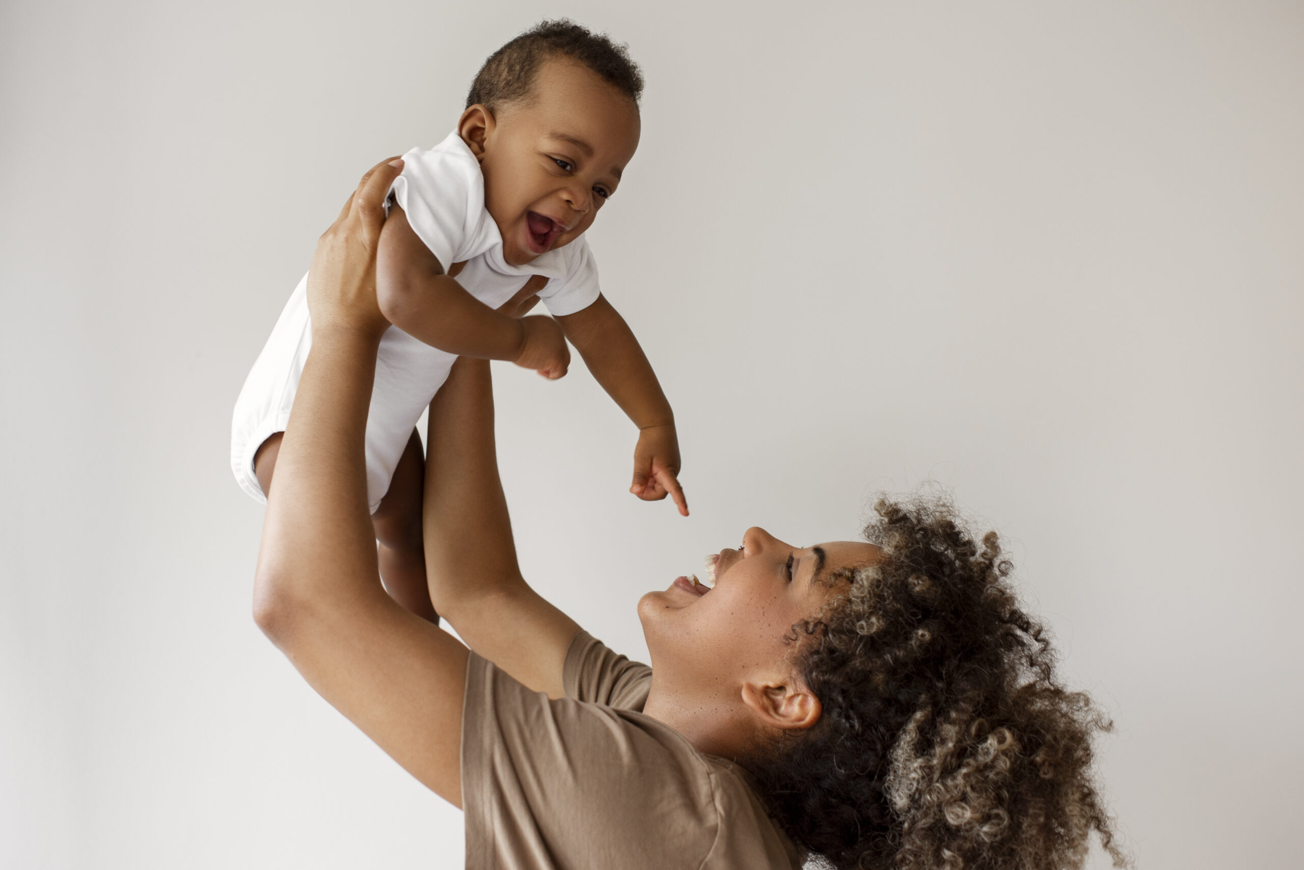 Parent using diaper cream